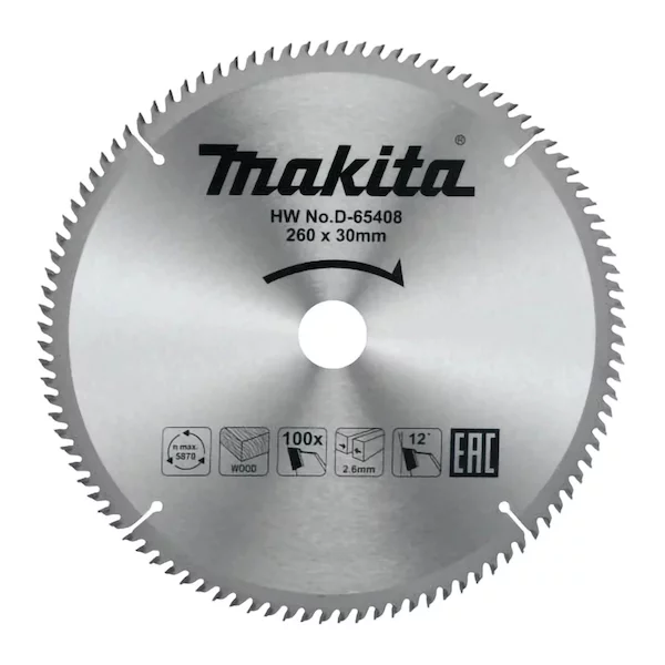 Диск пильный Makita D-65408