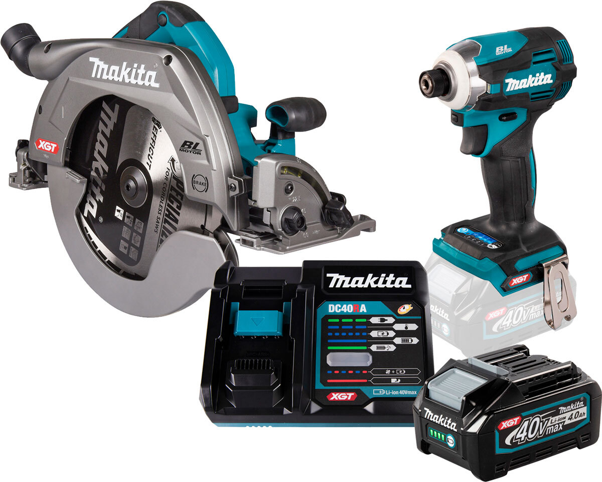 Набор аккумуляторного инструмента Makita HS011GZ-TD001GZ-191J67-0