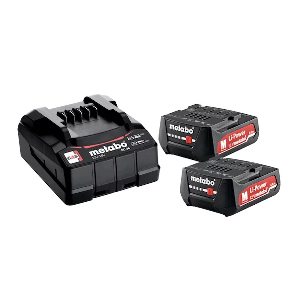 Энергокомплект Metabo Basic-Set 12V 2 x 2,0 Ah 685300000