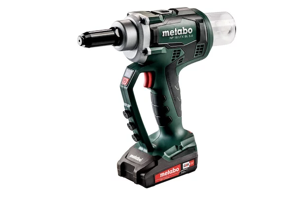 Аккумуляторный заклепочник Metabo NP 18 LTX BL 5.0