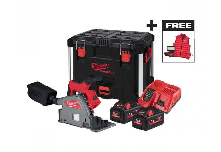 Погружная пила Milwaukee M18 FPS55MC-552P 4933499456