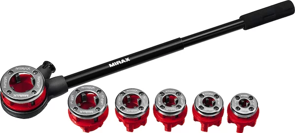 Набор клуппов с трещоткой №6 MIRAX 28240-H6