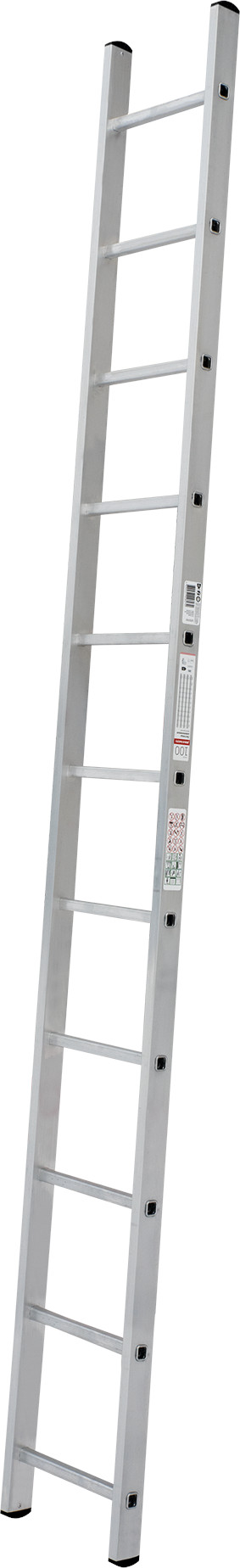 Лестница приставная Новая Высота NV1210 1x11 1210111