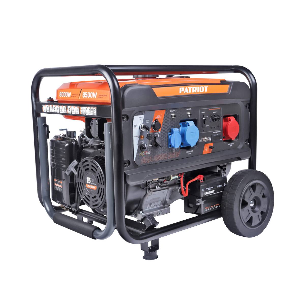 Генератор бензиновый PATRIOT GRA 8500DAW 472102183