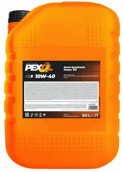 Масло моторное полусинтетическое PEXOL 10W40PX075