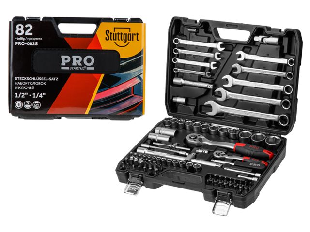 Набор головок и ключей PRO STARTUL STUTTGART PRO-082S