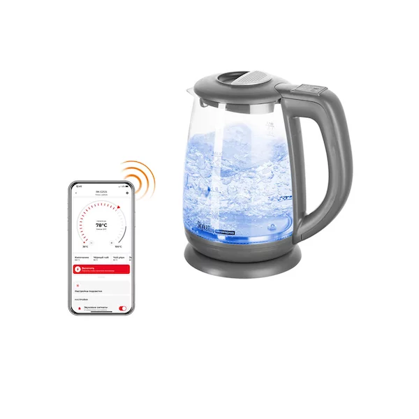 Умный чайник-светильник REDMOND SkyKettle RK-G214S Темно-серый