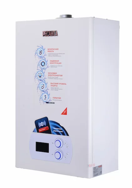Газовый настенный двухконтурный котел Ресанта ГК-16БС (с Wi-Fi) 74/9/12