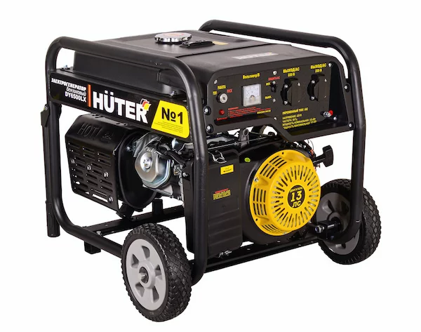 Бензиновый генератор HUTER DY6500LX 64/1/15