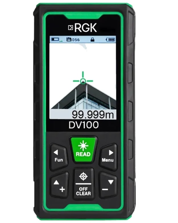 Лазерный дальномер с видоискателем RGK DV100 721104