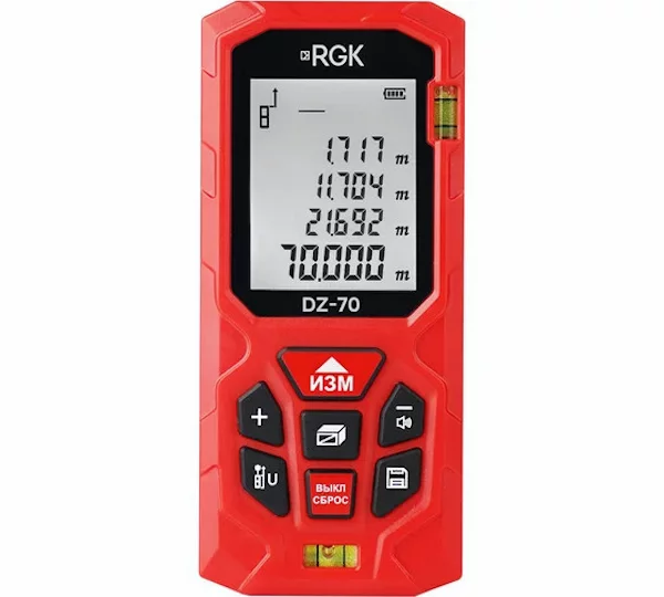 Лазерный дальномер RGK DZ70 724525