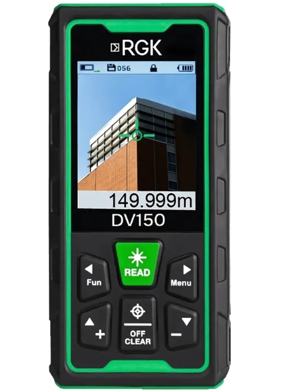 Лазерный дальномер с видоискателем RGK DV150 721166