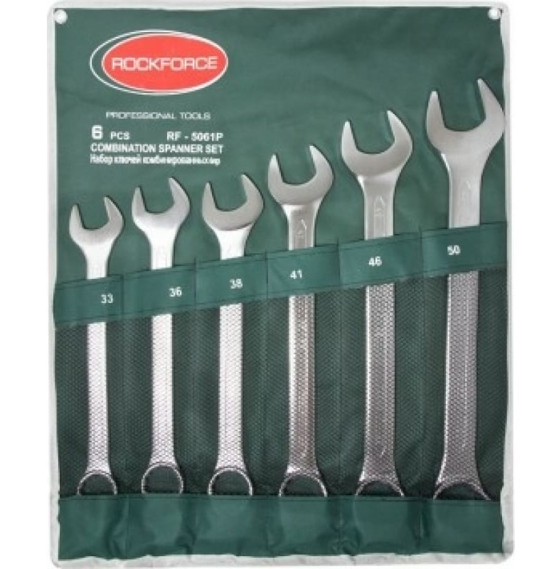 Набор гаечных ключей комбинированных ROCKFORCE RF-5061P