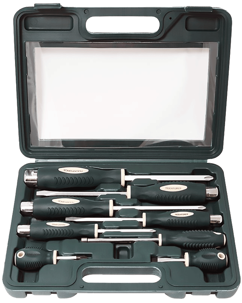 Набор отверток магнитных "Profi" ROCKFORCE RF-7008