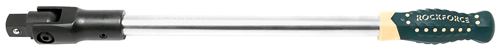 Вороток шарнирный с резиновой ручкой ROCKFORCE RF-80161016F