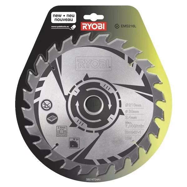 Пильный диск Ryobi SB216T24A1 5132002619