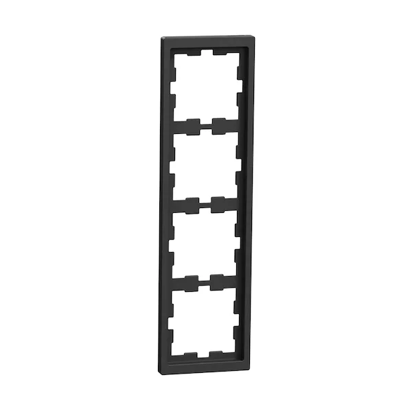 Рамка MERTEN MTN4040-6534 D-Life 4 постовая антрацит