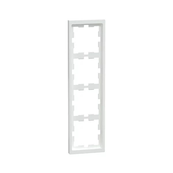 Рамка MERTEN MTN4040-6535 D-Life 4 постовая белый лотос