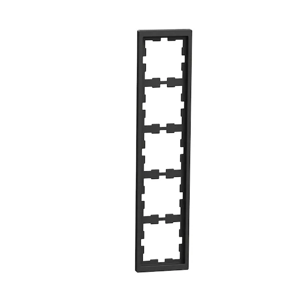 Рамка MERTEN MTN4050-6534 D-Life 5 постовая антрацит