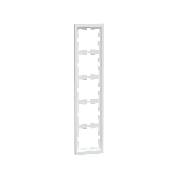 Рамка MERTEN MTN4050-6535 D-Life 5 постовая белый лотос