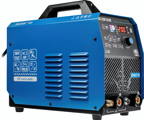Инверторный аппарат аргонодуговой сварки SOLARIS TIG-225P AC/DC
