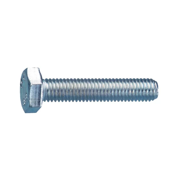Болт М6х80 мм шестигр., цинк, кл.пр. 5.8, DIN 933 (60 шт в карт. уп.) STARFIX