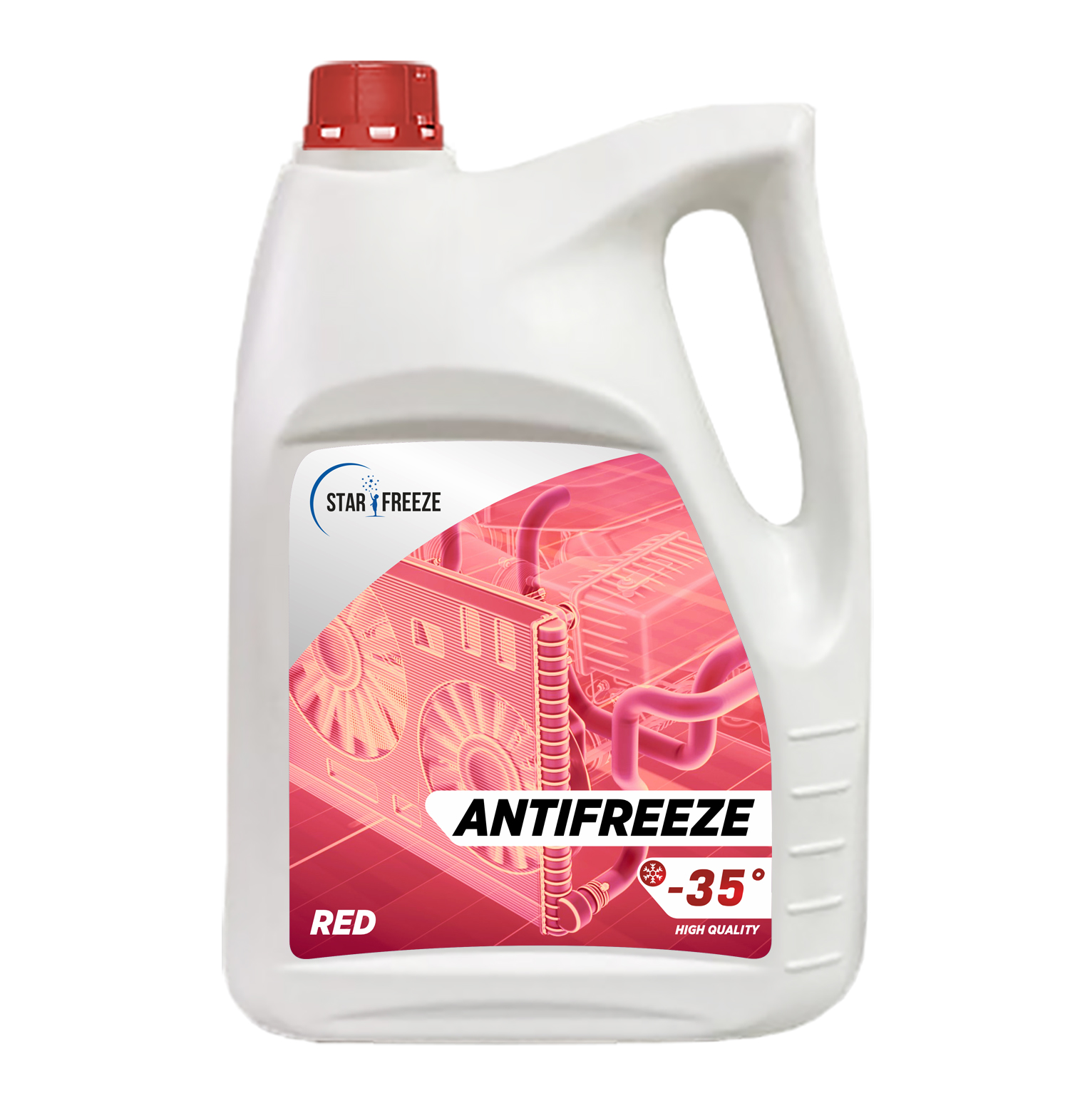 Антифриз StarFreeze SF35901 9кг (-35) красный
