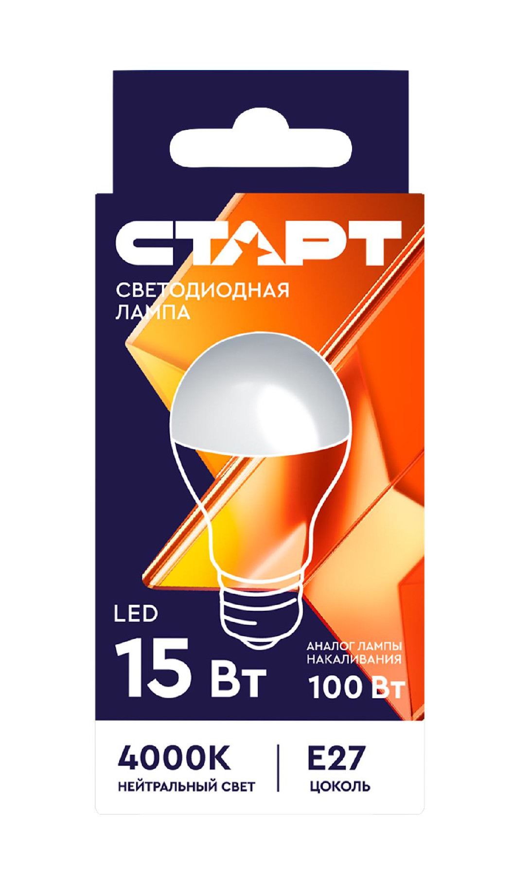 Лампа светодиодная СТАРТ 4610116202722