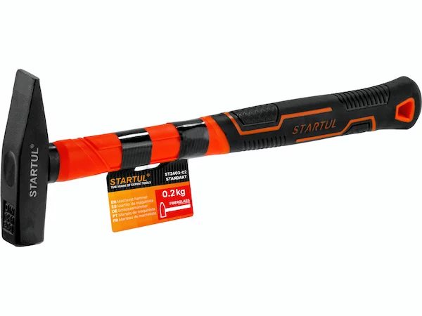 Молоток 0,2кг с фибергл.рукояткой STARTUL STANDART (ST2403-02)