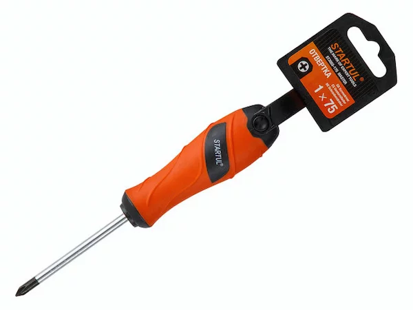 Отвертка "+" №1  75мм PH STARTUL MASTER (ST3055-170)
