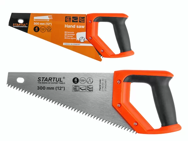 Ножовка по дер. 300мм 4 TPI STARTUL STANDART (ST4030-30)