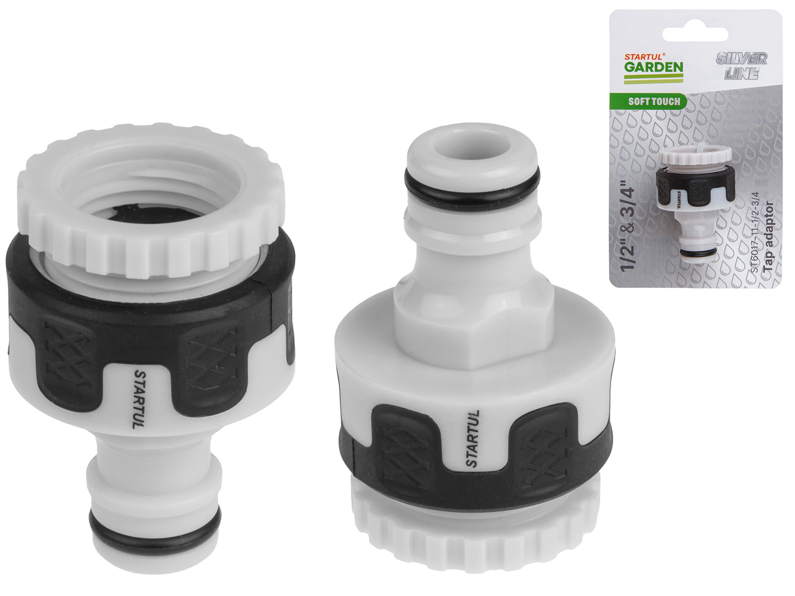 Адаптер внешний 1/2" и 3/4" STARTUL GARDEN (ST6017-11-1/2-3/4)