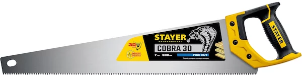 Универсальная ножовка STAYER Cobra 3D Professional 1512-50