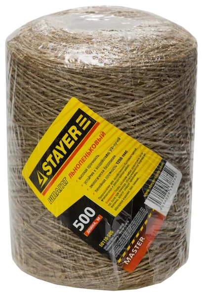Льнопеньковый шпагат STAYER 50110-500