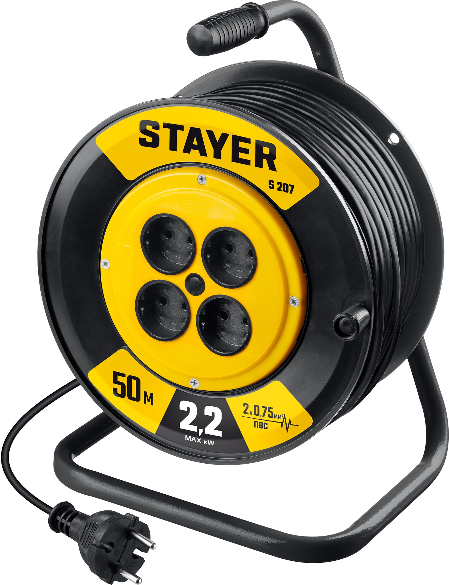 Удлинитель на катушке STAYER S-207 55073-50_z02