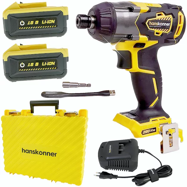 Аккумуляторный винтоверт Hanskonner HCD18280H Unibattery