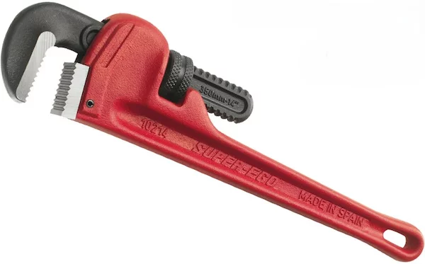 Ключ трубный HEAVY DUTY 10" SUPER EGO 102100000