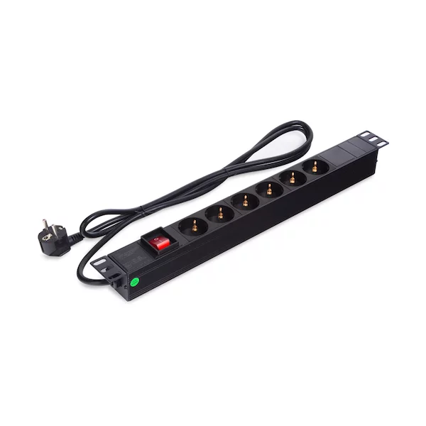Сетевой фильтр SVC PD-6SCH 1,8 м. 220 в.