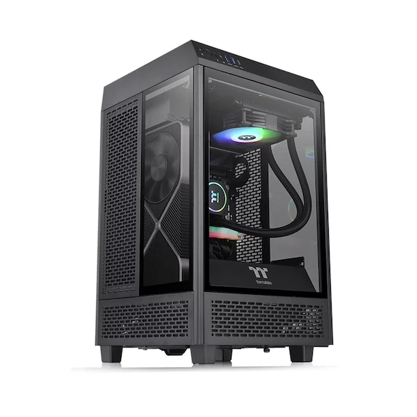 Компьютерный корпус Thermaltake The Tower 100 без Б/П CA-1R3-00S1WN-00