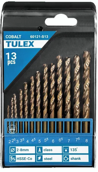 Набор сверл TULEX 60121-S13