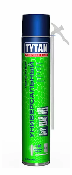 Универсальный пено-клей TYTAN PROFESSIONAL STD 750мл зеленый