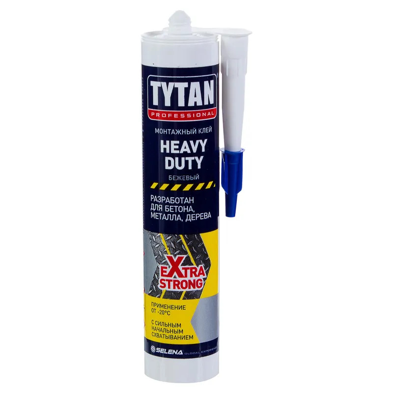 Клей монтажный TYTAN HEAVY DUTY 310мл бежевый 5902120162963 10045698