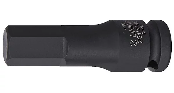 Головка ударная 1/2" с шестигранником 17mm UNIOR 615224