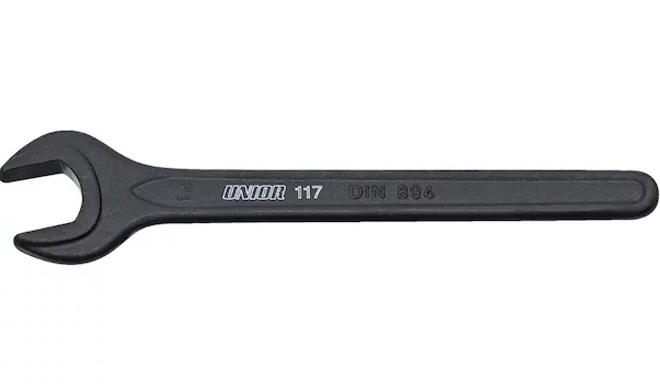 Ключ рожковый 117/4 односторонний фосфатированный 21мм UNIOR 615266