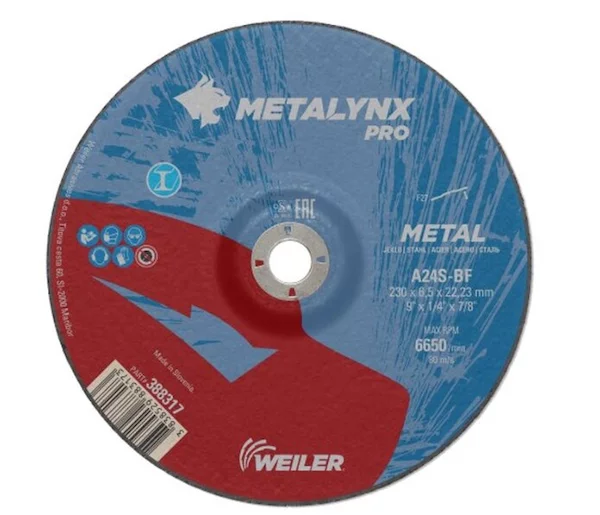 Круг шлифовальный WEILER ABRASIVES Metalynx PRO 388317