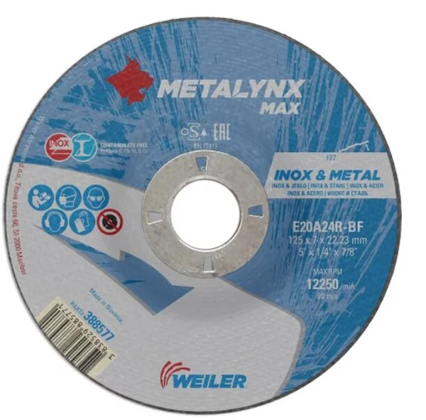 Круг шлифовальный WEILER ABRASIVES Metalynx MAX 388577