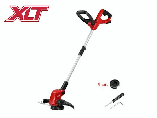 Триммер аккум. WORTEX TB 3018 ALL1 SOLO 18В, шир.скаш.300 мм, полуавт.головка, леска 1.6 мм