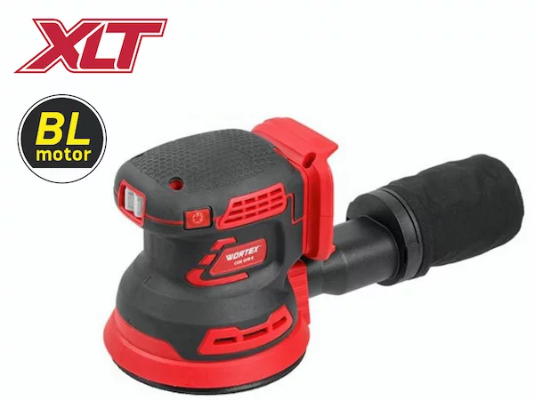 Аккумуляторная эксцентриковая шлифмашина WORTEX COS 1218 E ALL1 SOLO