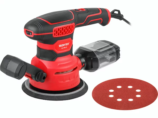 Эксцентриковая шлифмашина WORTEX RS 1250-1 E в кор. 450 Вт, 150 мм, 6000-12000 об/мин