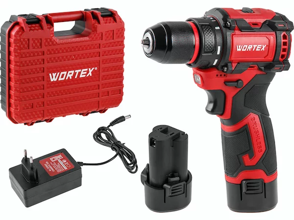 Аккум. дрель-шуруповерт WORTEX BD 1213-1 Dli в чем. 12 В, 40 Н*м, 2х2 А*ч, БЗП 10 мм